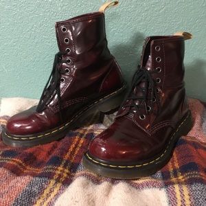 Cherry Red Dr. Martens | women’s size 7